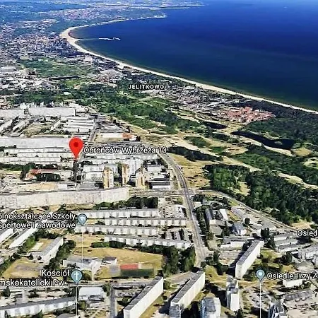 Obroncow Wybrzeza 10 Apartment Gdansk